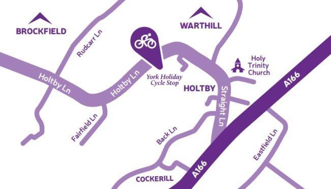 Glamping - York Holiday & Cycle Stop Exteriér fotografie